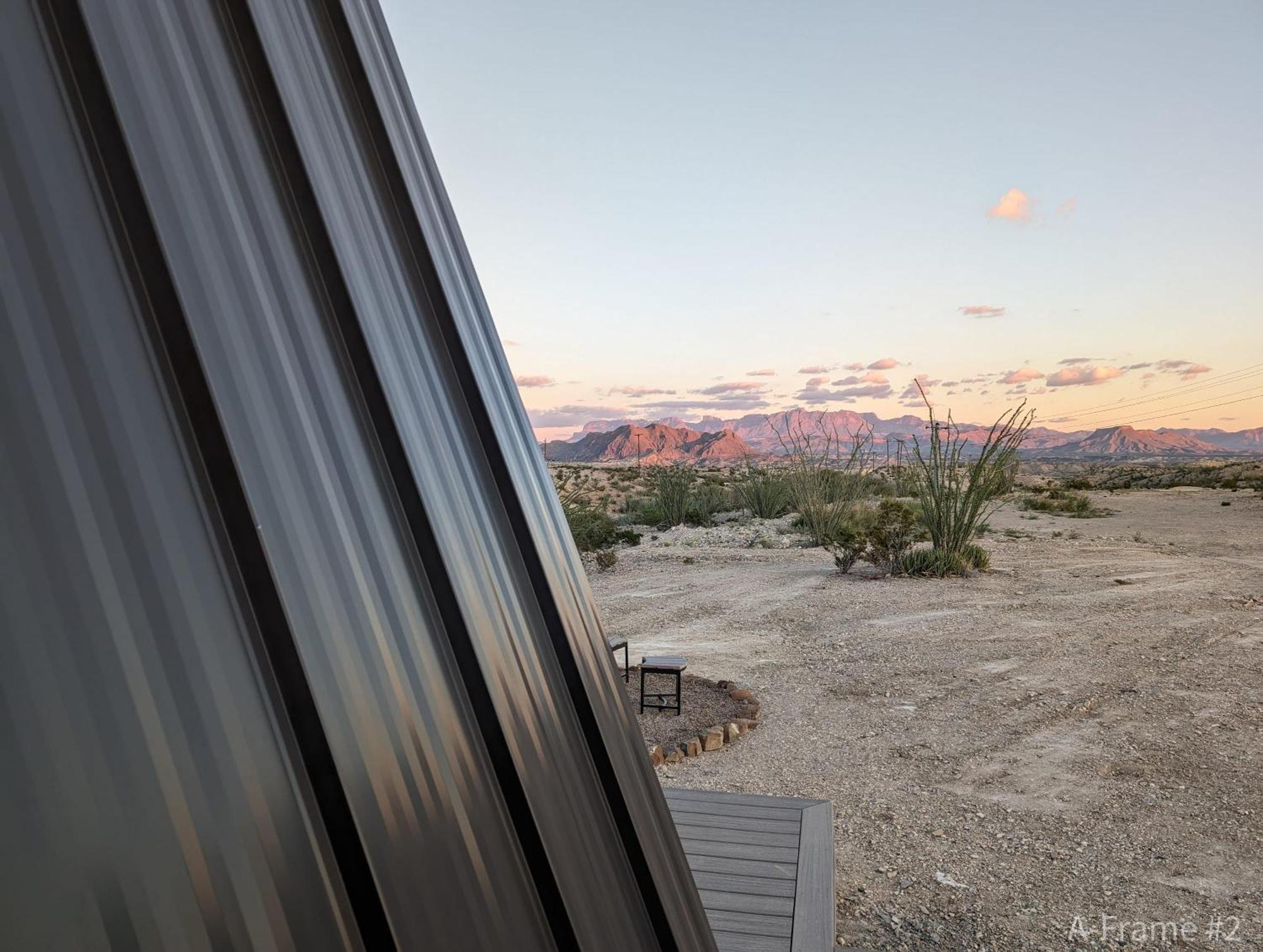 Stardust Big Bend Luxury A-Frame#4 Great Views Villa Terlingua Eksteriør bilde