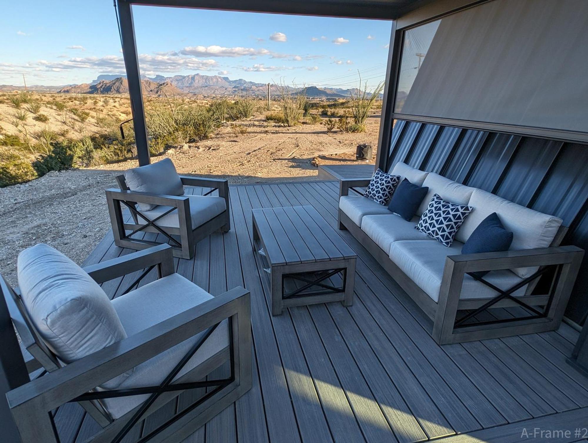 Stardust Big Bend Luxury A-Frame#4 Great Views Villa Terlingua Eksteriør bilde