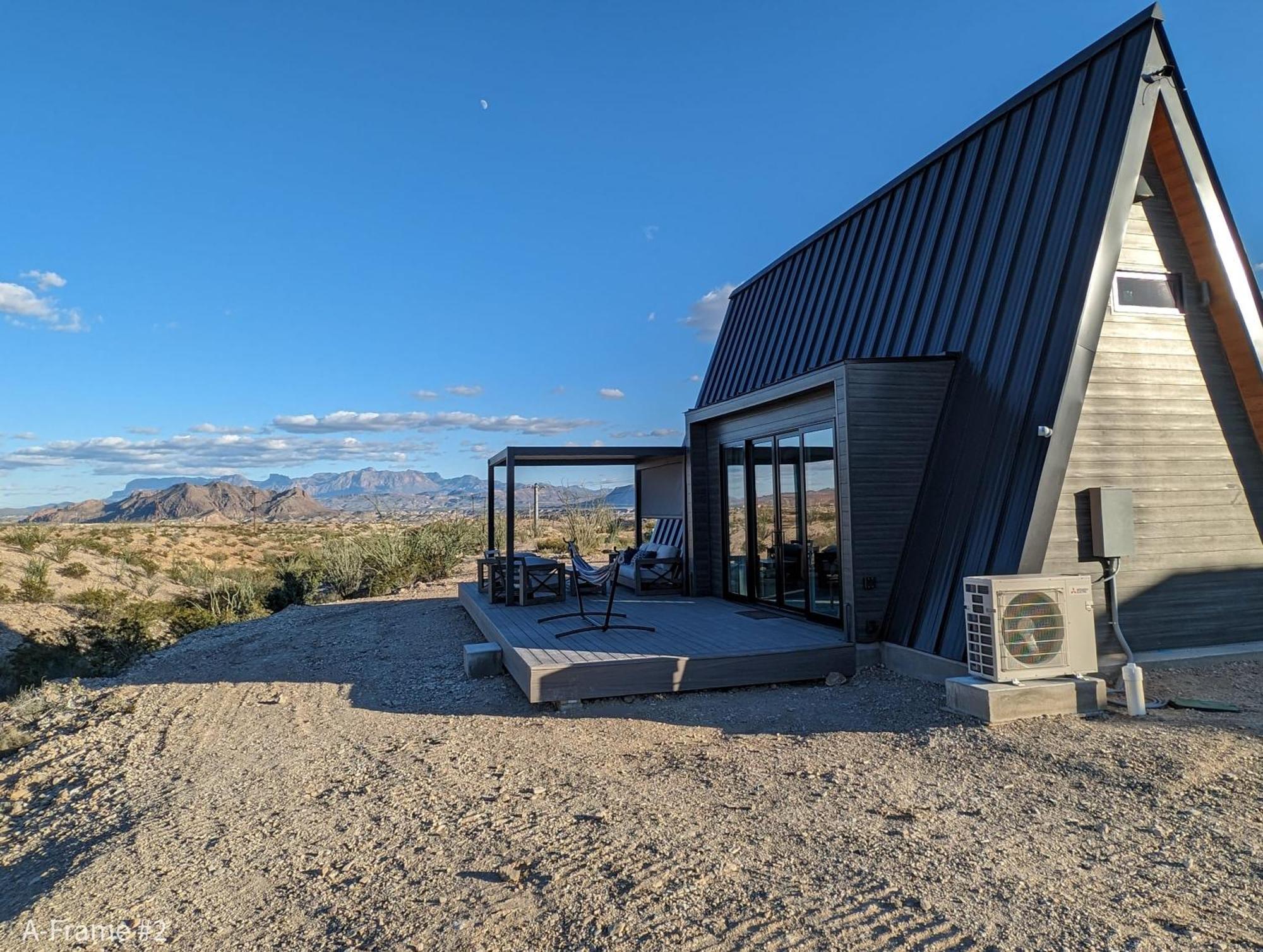 Stardust Big Bend Luxury A-Frame#4 Great Views Villa Terlingua Eksteriør bilde