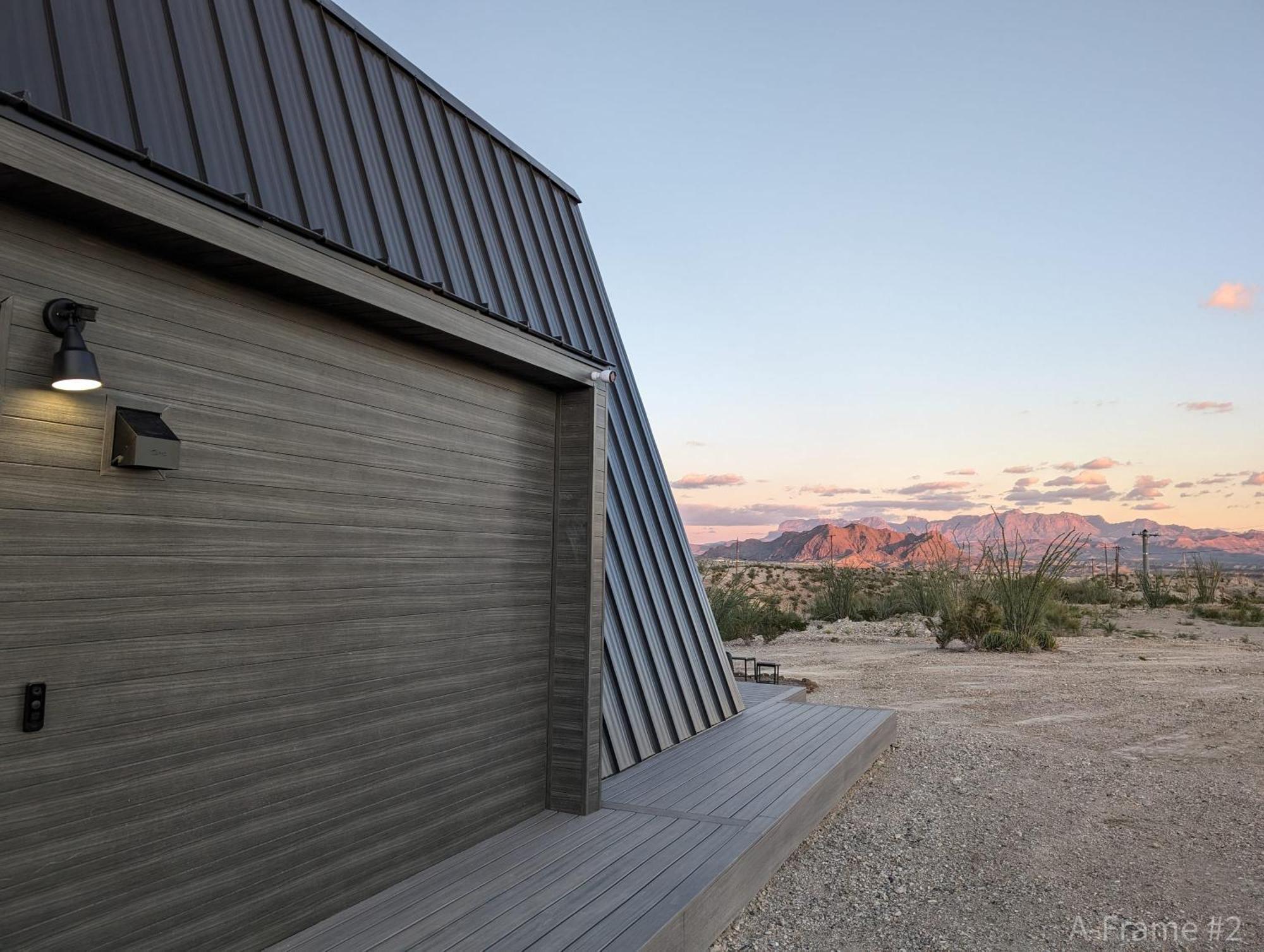 Stardust Big Bend Luxury A-Frame#4 Great Views Villa Terlingua Eksteriør bilde