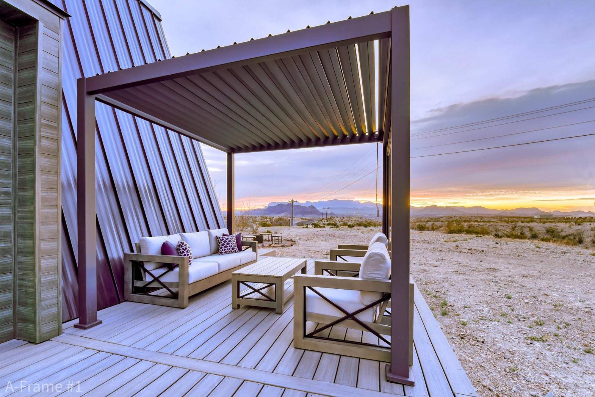 Stardust Big Bend Luxury A-Frame#4 Great Views Villa Terlingua Eksteriør bilde