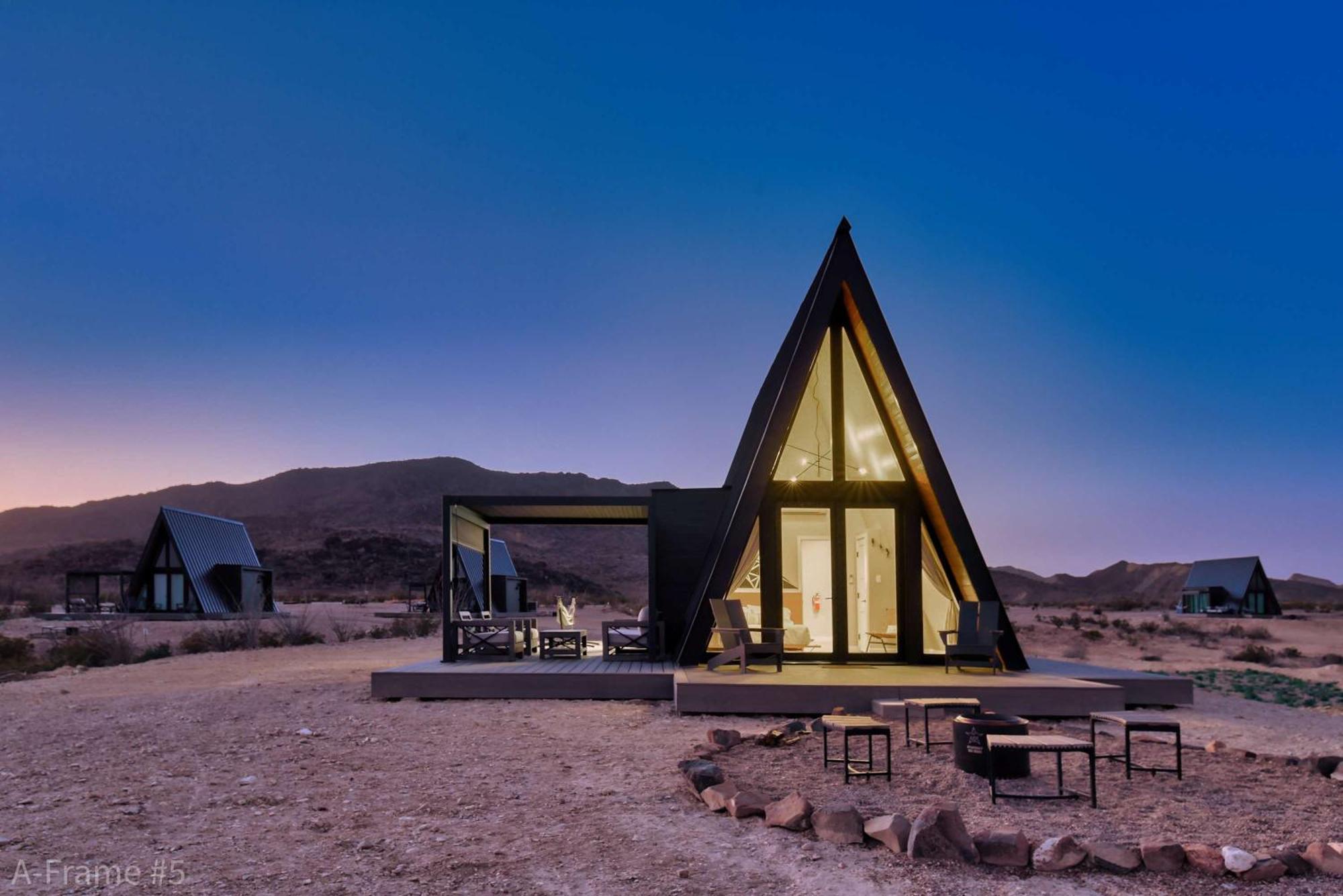 Stardust Big Bend Luxury A-Frame#4 Great Views Villa Terlingua Eksteriør bilde