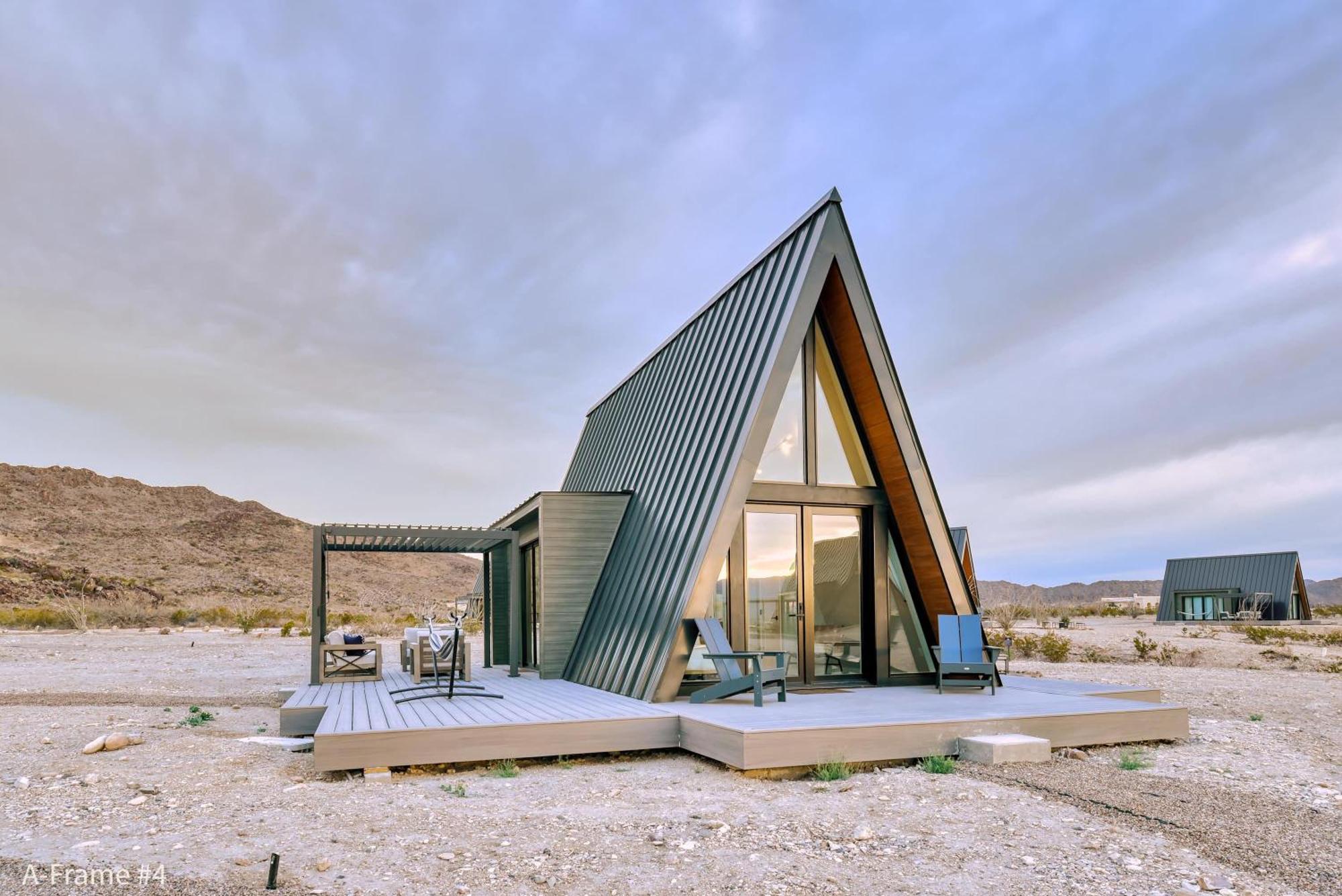 Stardust Big Bend Luxury A-Frame#4 Great Views Villa Terlingua Eksteriør bilde