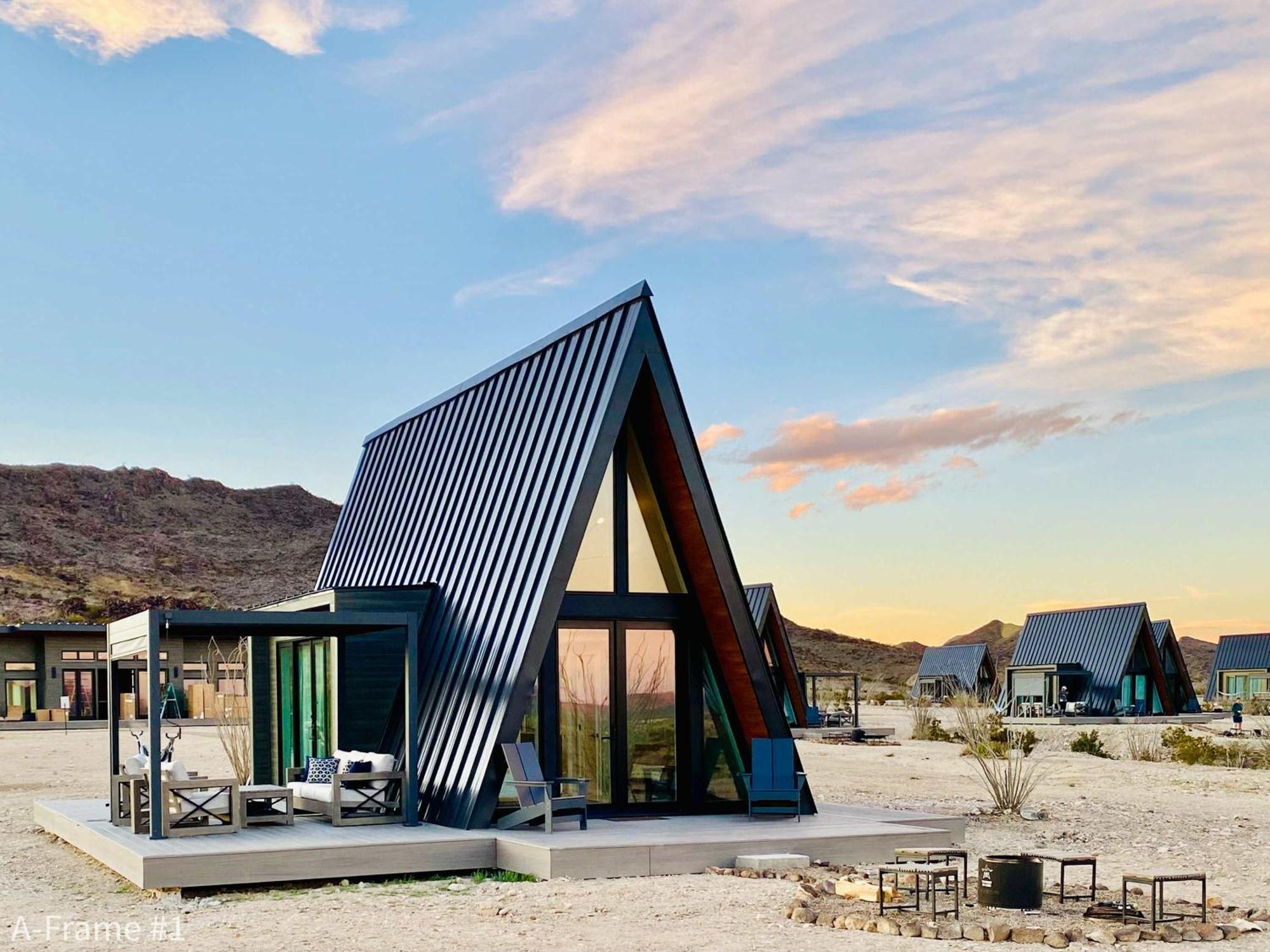 Stardust Big Bend Luxury A-Frame#4 Great Views Villa Terlingua Eksteriør bilde